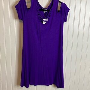 Blu Heaven Size Small Purple Boutique Dress